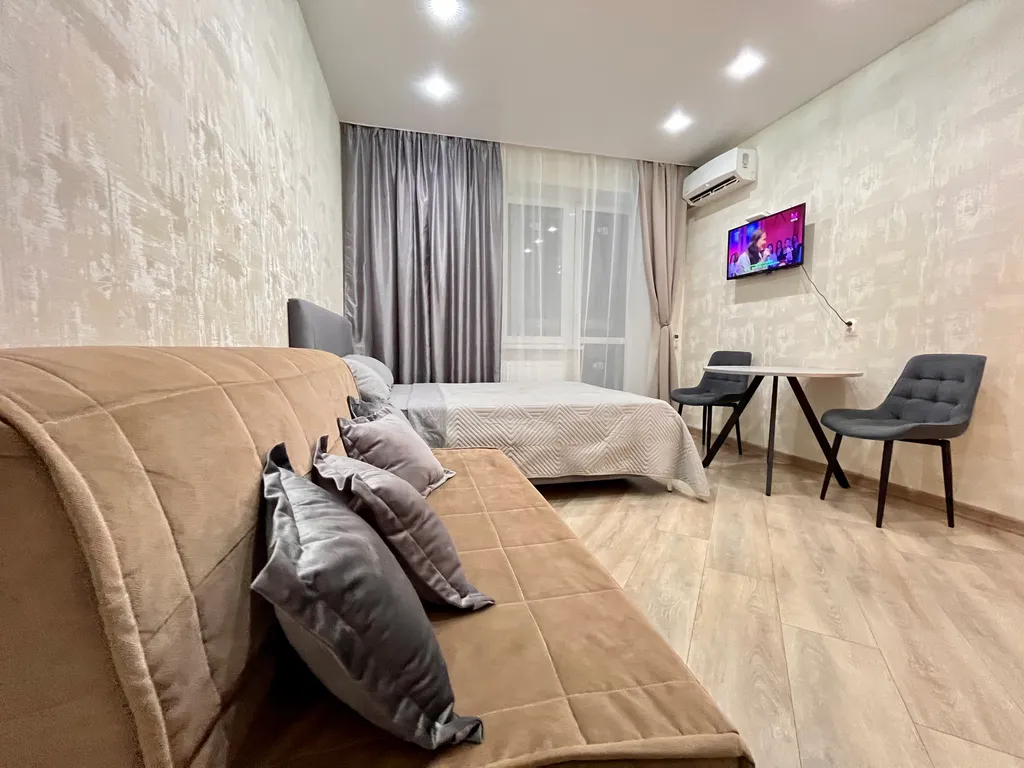 Квартира Комфортная квартира-студия с прекрасным видом на город — Краснодар