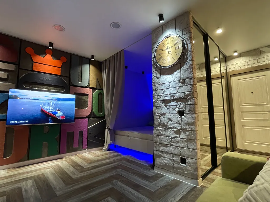 Квартира Студия с эксклюзивным дизайном в ЖК премиум класса — аренда посуточно в Тольятти