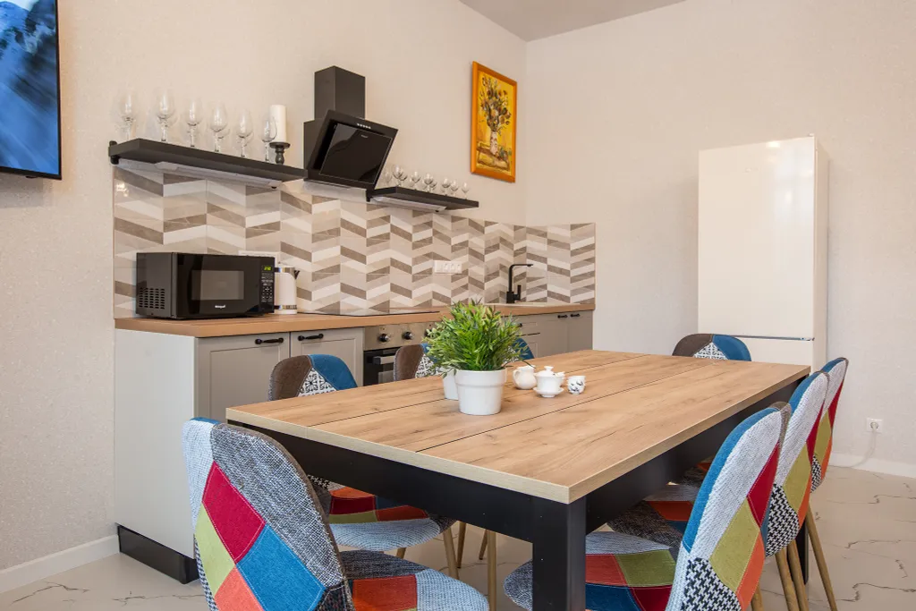 Таунхаус в свежем ветре