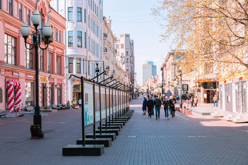 Квартира Квартира Просторная трешка на Арбате с балконом — Москва