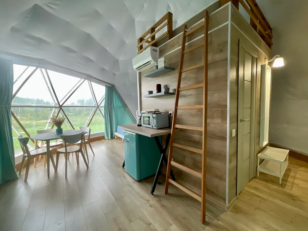 Геокупол с панорамным видом