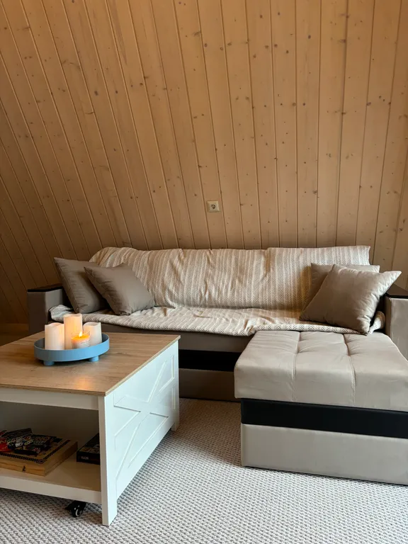 Коттедж Уютный а-фрейм домик с видом на лес — Черноголовка