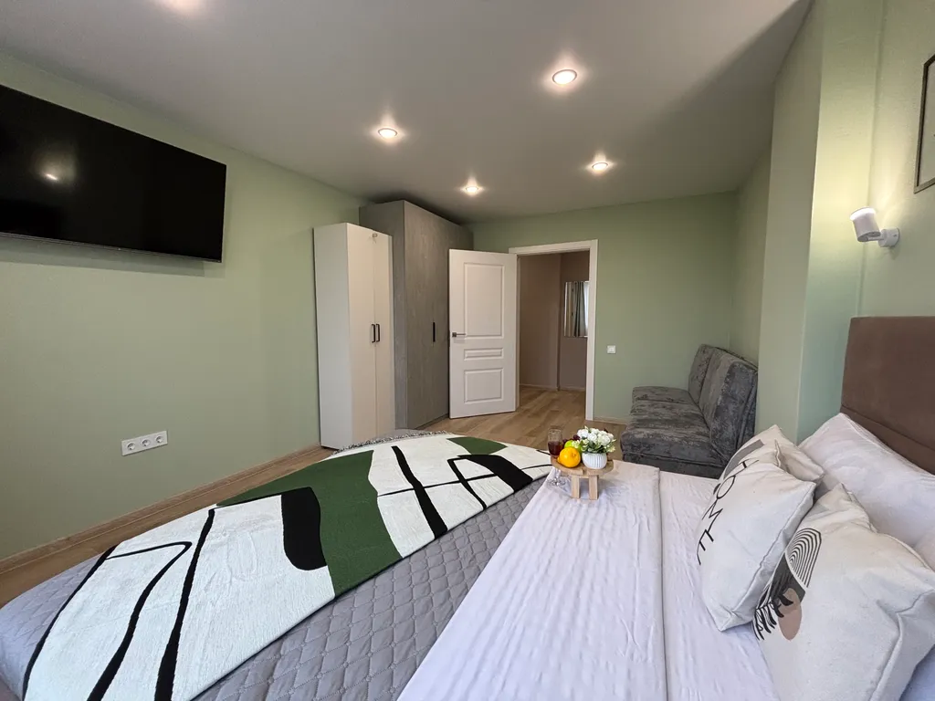 Новая просторная квартира до 4 гостей