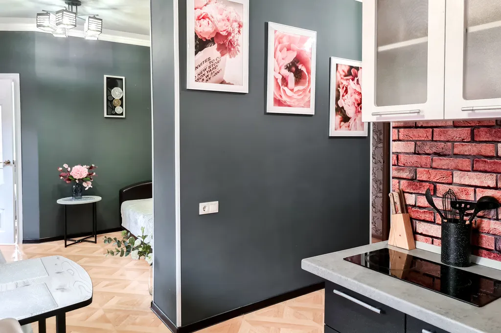 Апартамент Velvet у ручья с видом на горы