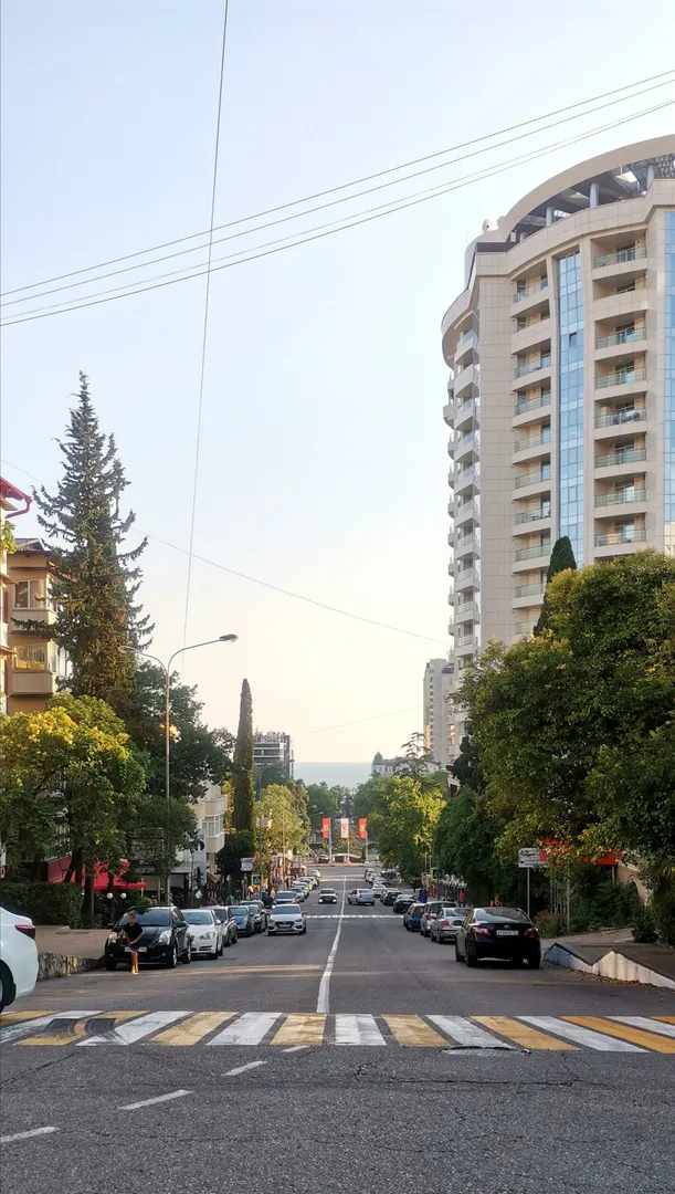 Прямая дорога к морю по переулку Морскому. 