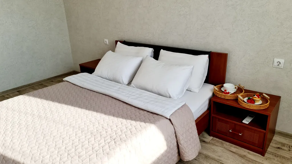 Уютная двушка с закрытым двором около аквапарка