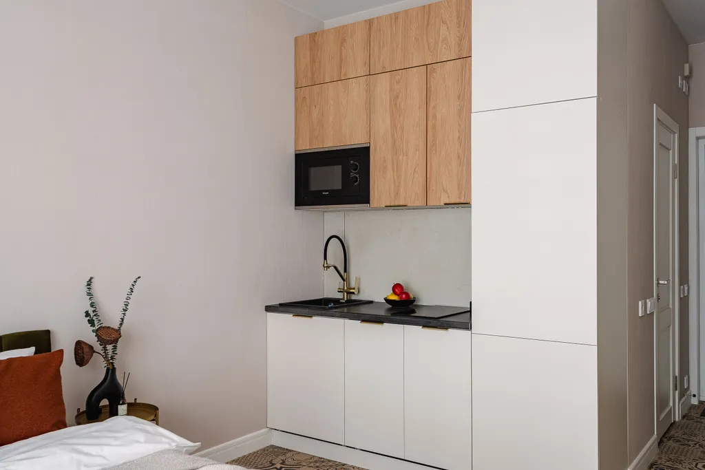 Новая и современная студия рядом с метро