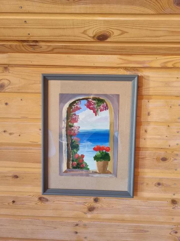 Квартира Квартира Апартамент-студия с балконом и видом на море — Кучугуры