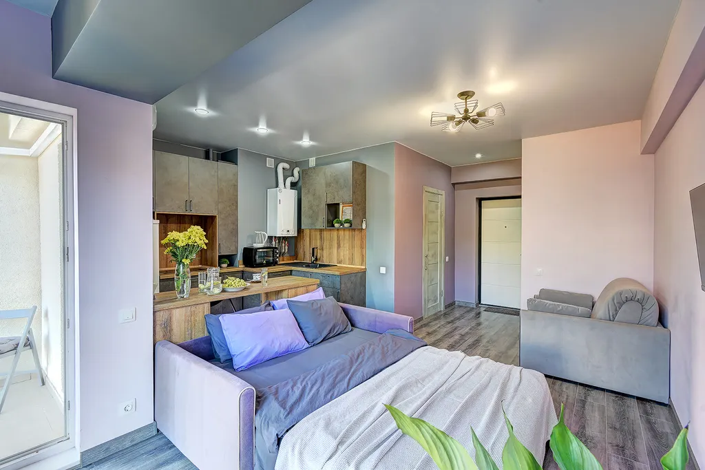 Дизайнерская студия в мкр Кудепста с парковкой