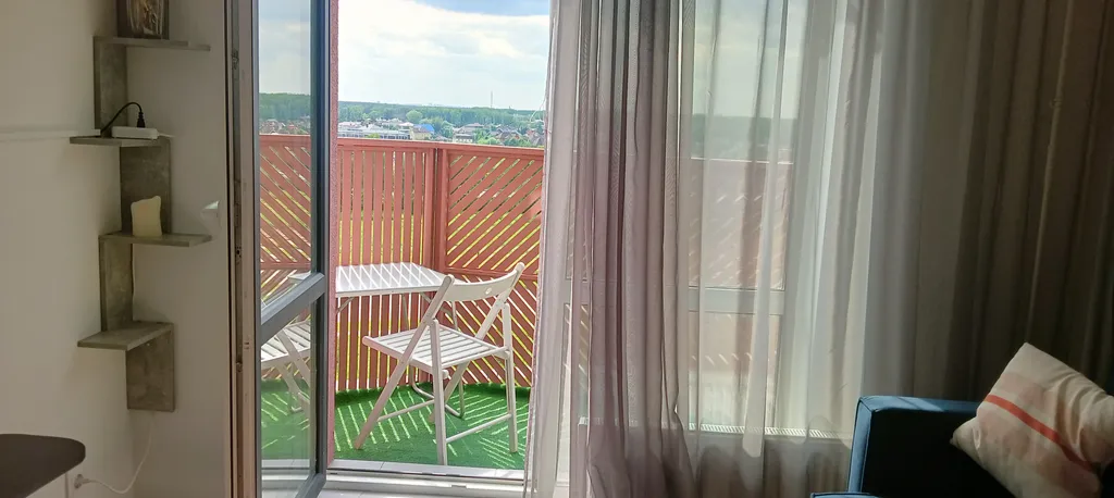 Уютная евродвушка с балконом