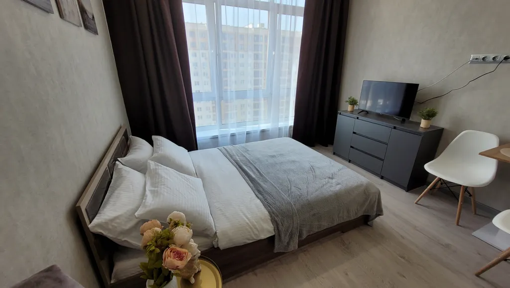 Студия в новом ЖК около парка Ангелов и вокзала