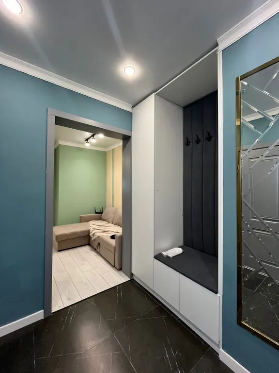 Квартира Яркая 2-комнатная квартира в ЖК Nomad в центре города — Алматы