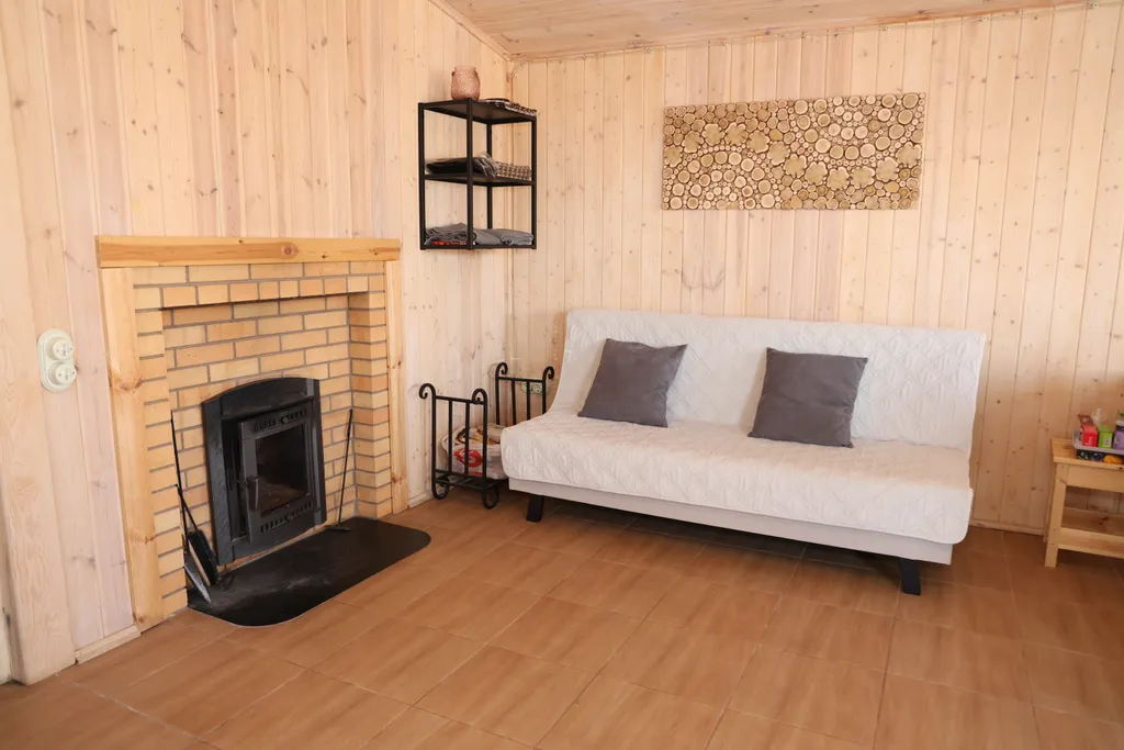 Новый дом с баней и купелью до 8 человек