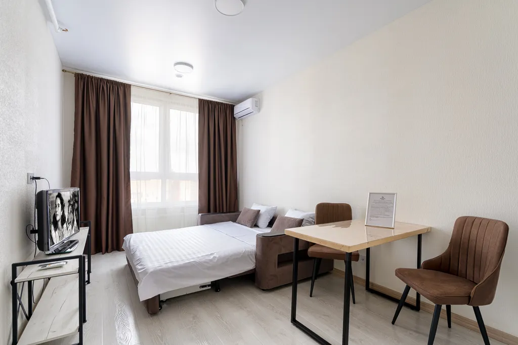 Стильная студия в ЖК Smile