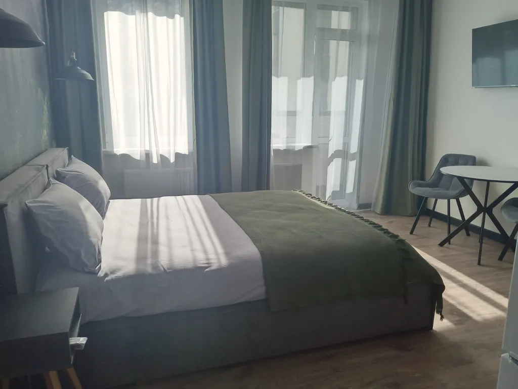 Квартира Новая уютная квартира-студия с дизайнерским ремонтом — Пушкин