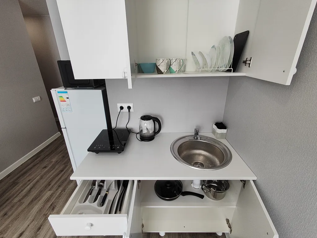 Свежая студия в новом доме