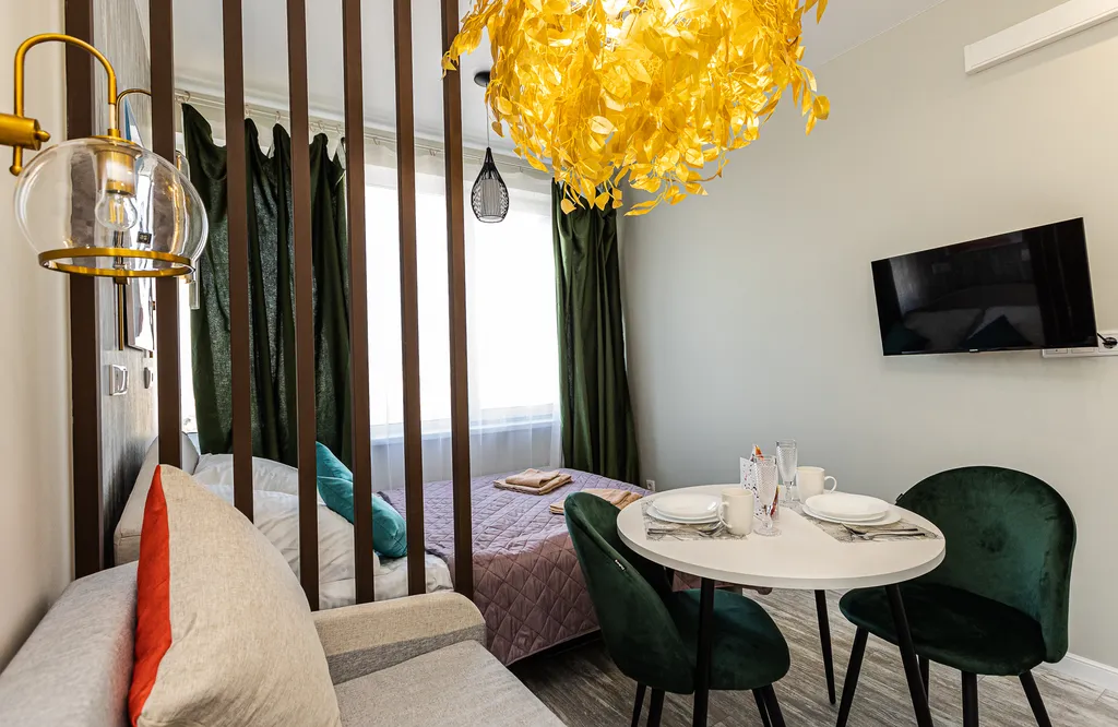 Стильная и уютная студия недалеко от парка и метро