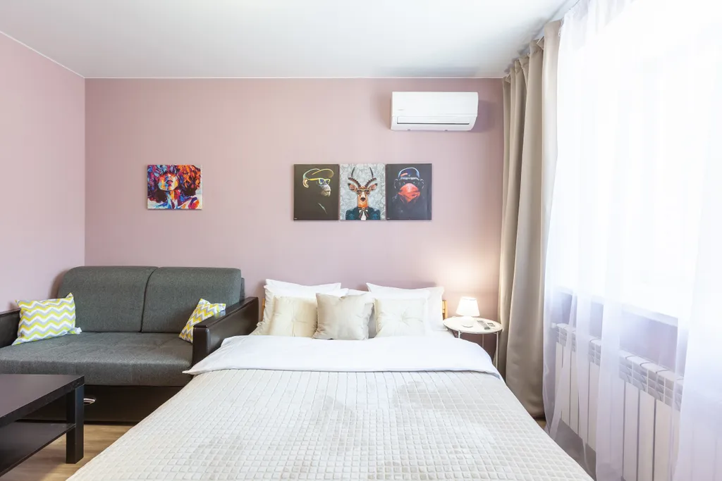 Апартамент RentPlaza, вид на Волгу