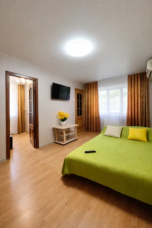 Трёхкомнатная квартира в центре города