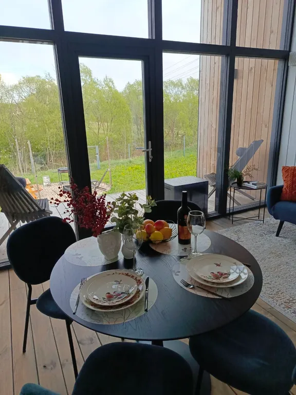 Уютный дом барн у водохранилища