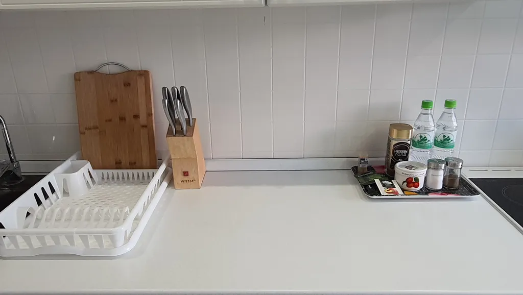 Чистая студия с удобным расположением