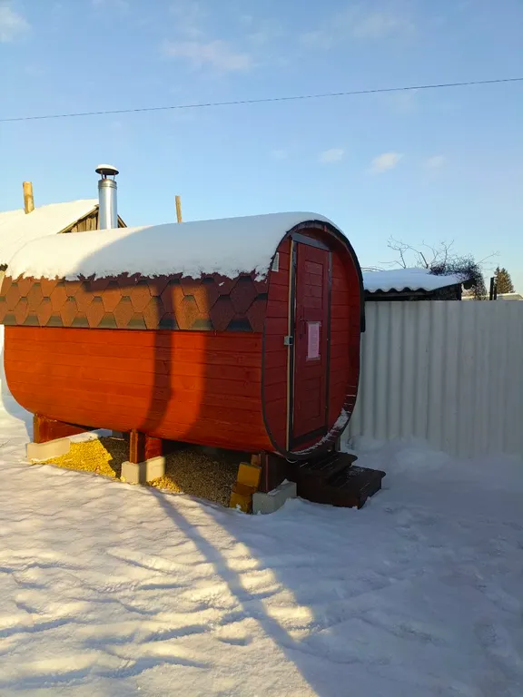 Уютный домик с баней у реки