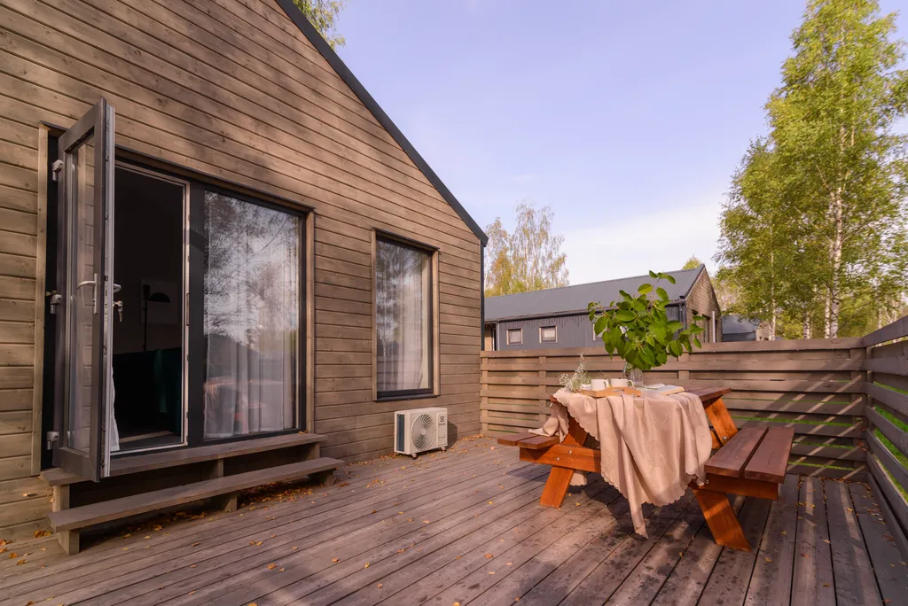 Уютный дом с 3 спальнями и кухней-гостиной