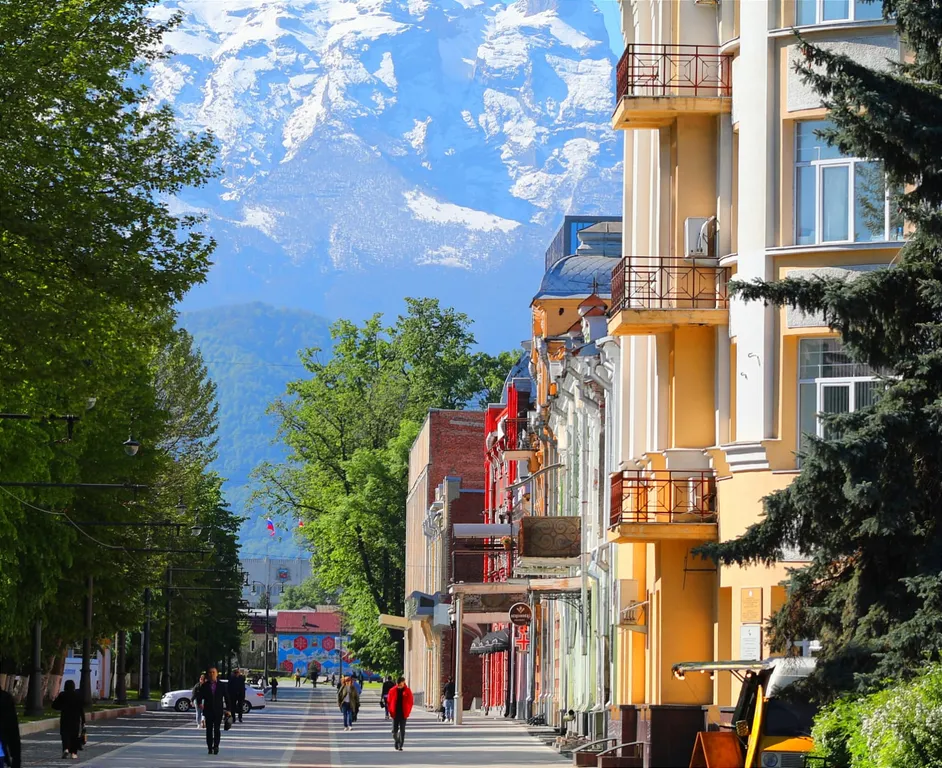Квартира Квартира Уютная студия в самом центре города — Владикавказ