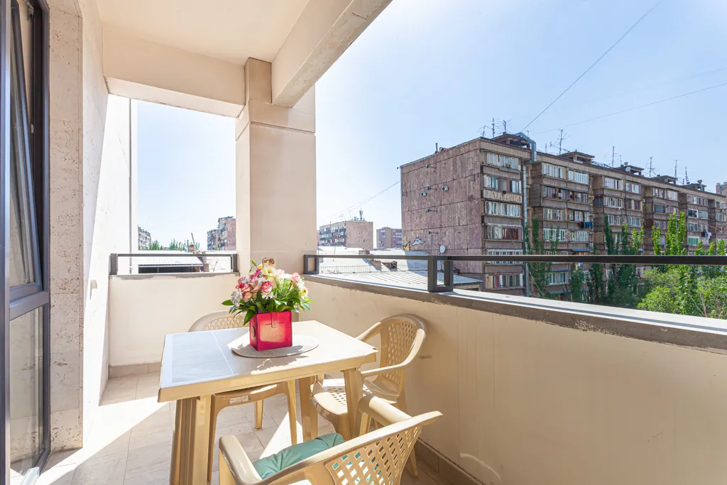 Квартира в центре с красивым видом с балкона