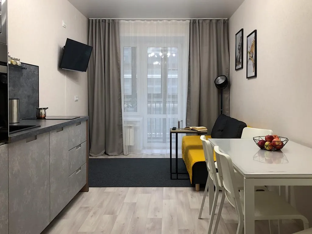 Тихая и уютная квартира в новом ЖК бизнес-класса.