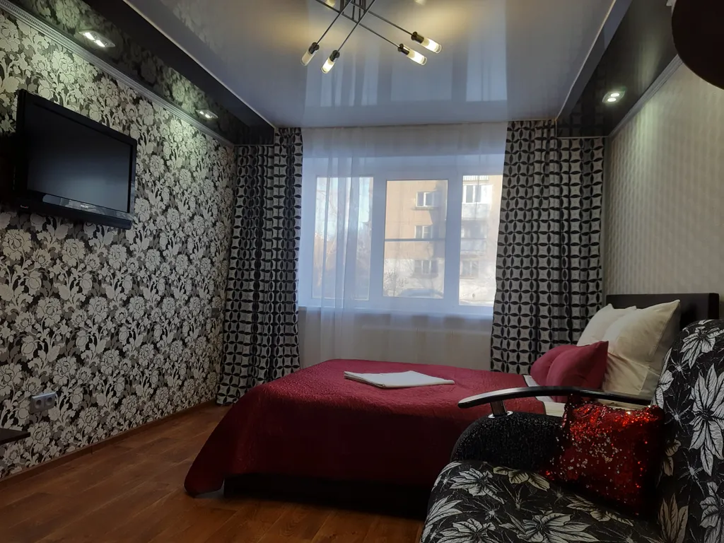 Уютная квартира с видом на городской курорт Притяжение