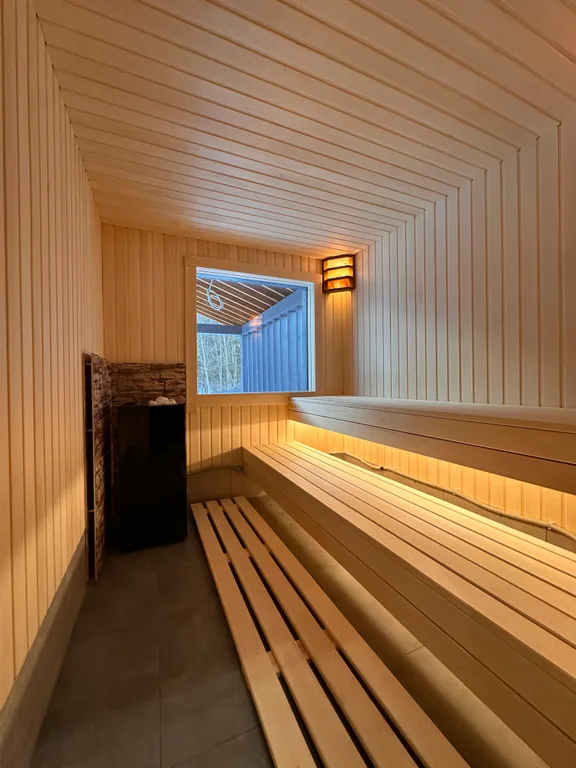 Лисий домик с камином