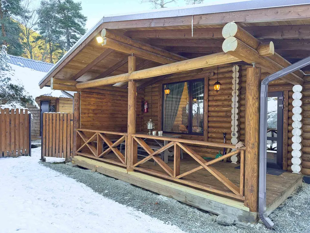 Жилой дом из сруба