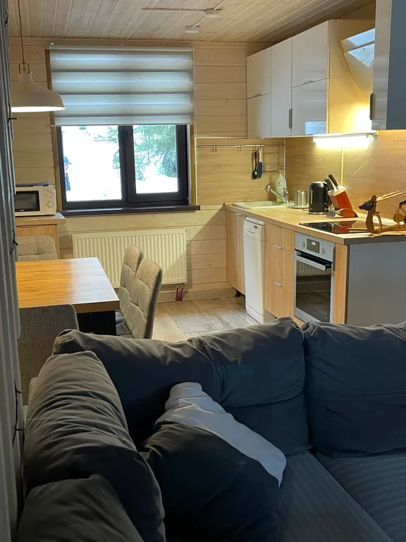 Сосновое шале на берегу Сямозера