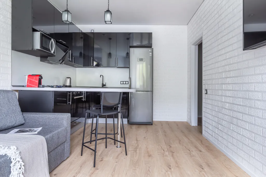 Современная и уютная квартира продуманна до мелочей