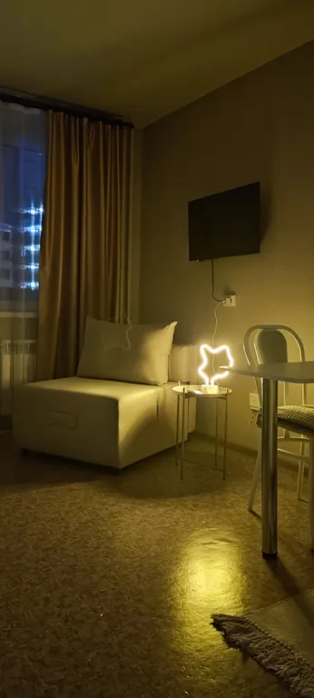 Квартира Квартира Стильная, уютная, чистая студия — Красноярск