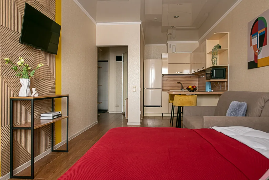 Апартаменты-студия возле метро Аметьево