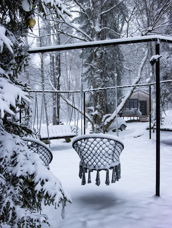 Уютный домик в чаще леса