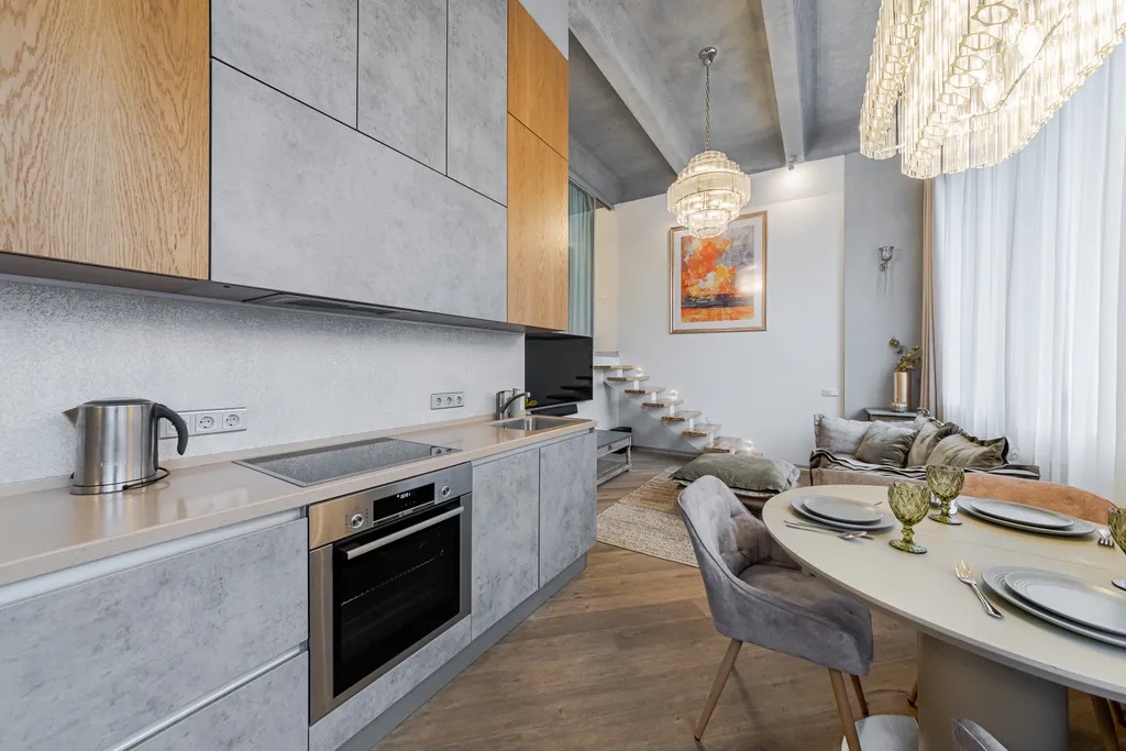 Квартира Квартира Дизайнерский лофт на Бауманской — Москва