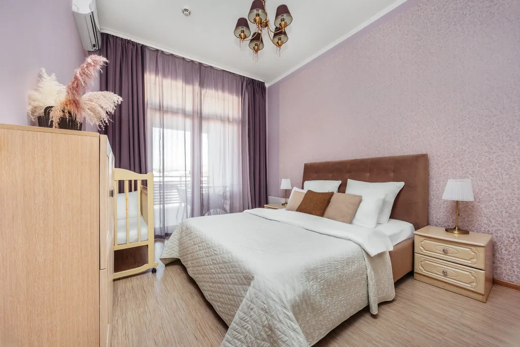 Большая квартира у моря с видом на горы