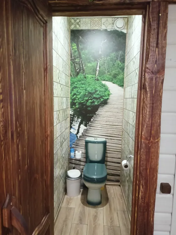 Чудесный дом с сауной и горячей купелью на побережье водохранилища