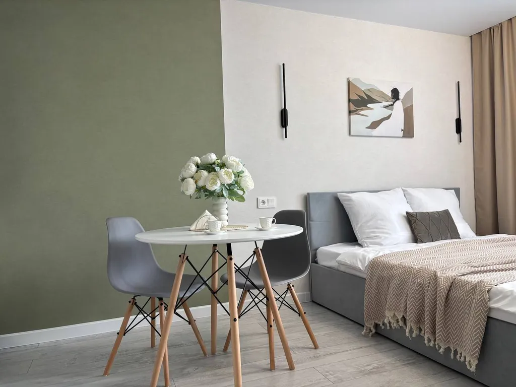 Квартира Квартира Эксклюзивная студия «Облако» рядом с самарскими термами — Самара