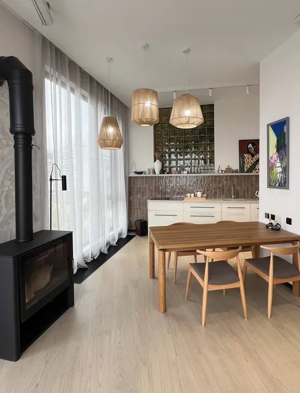 Новый стильный дом с видом на море