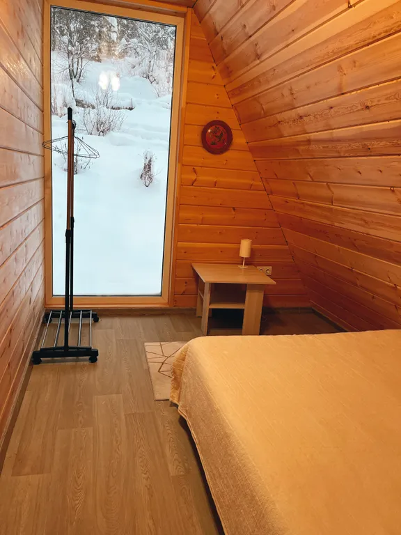 Коттедж Коттедж А-фрейм 1 Таёжная романтика — Таштагол