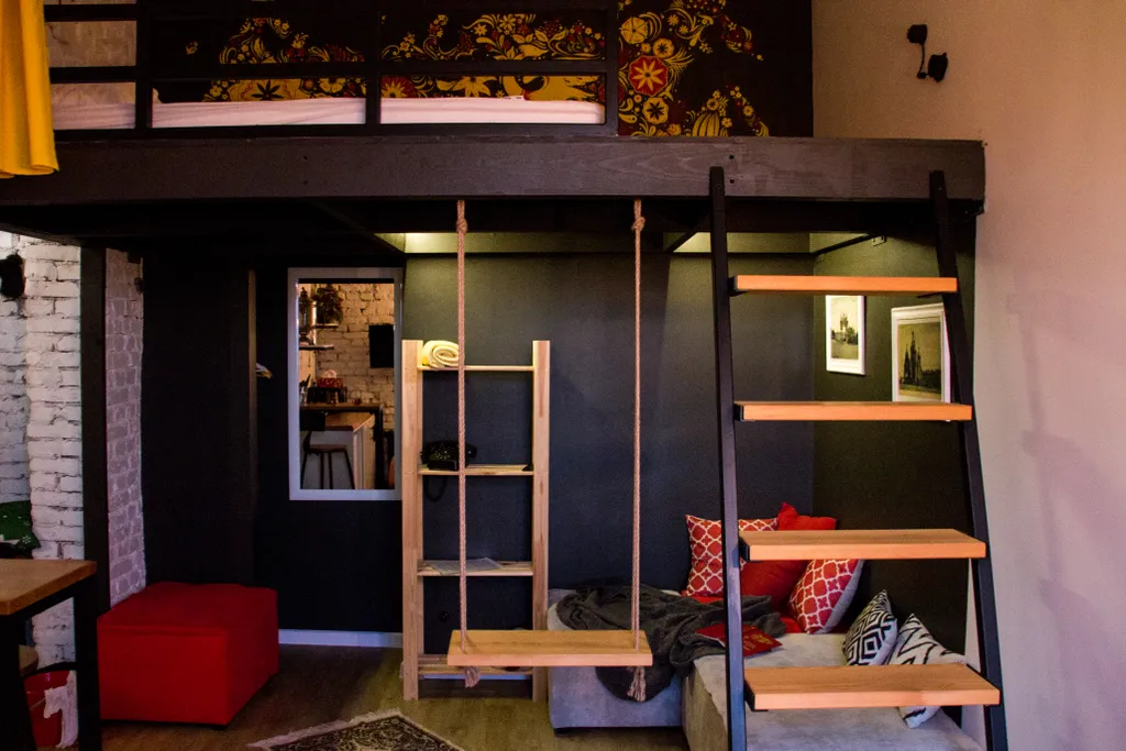 Уютная студия в русском стиле в центре