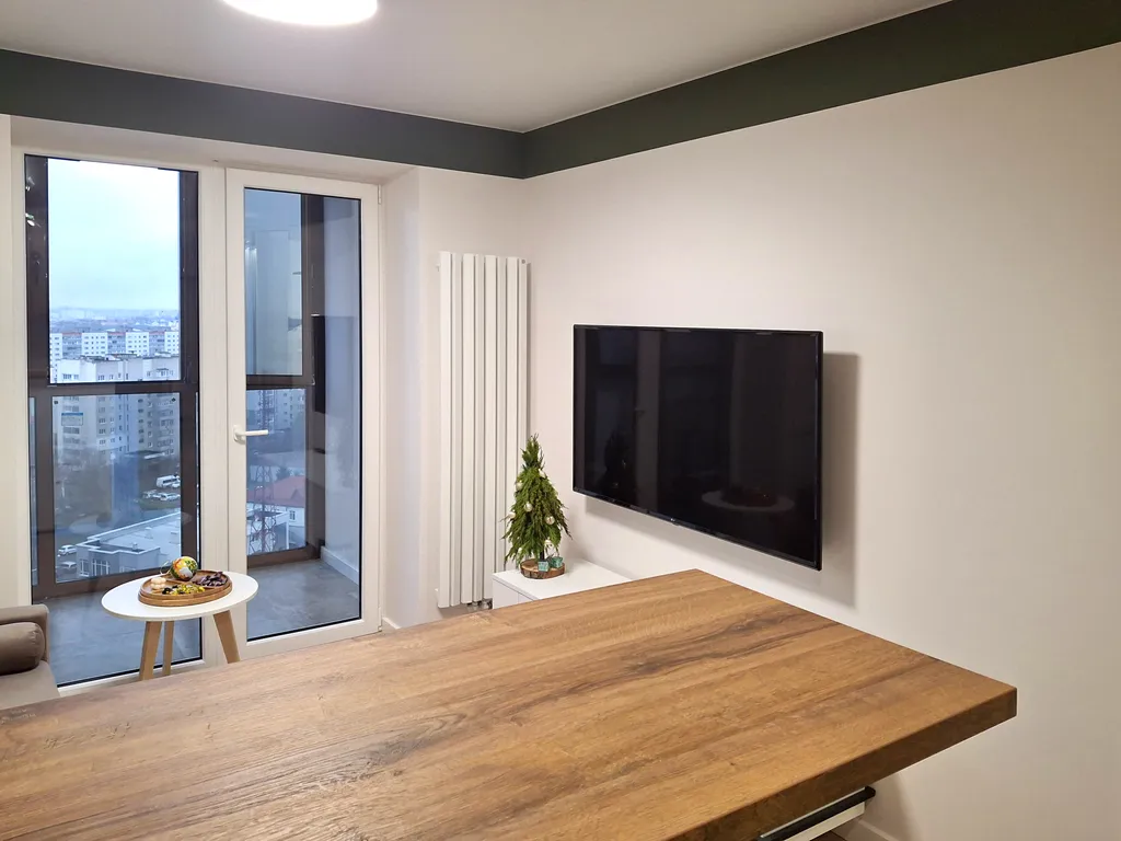 Новая дизайнерская квартира в центре с видом на город