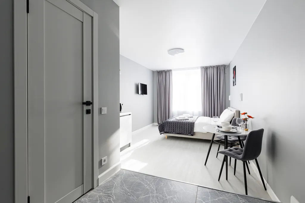 Квартира Квартира Дизайнерская студия на западе города — Москва