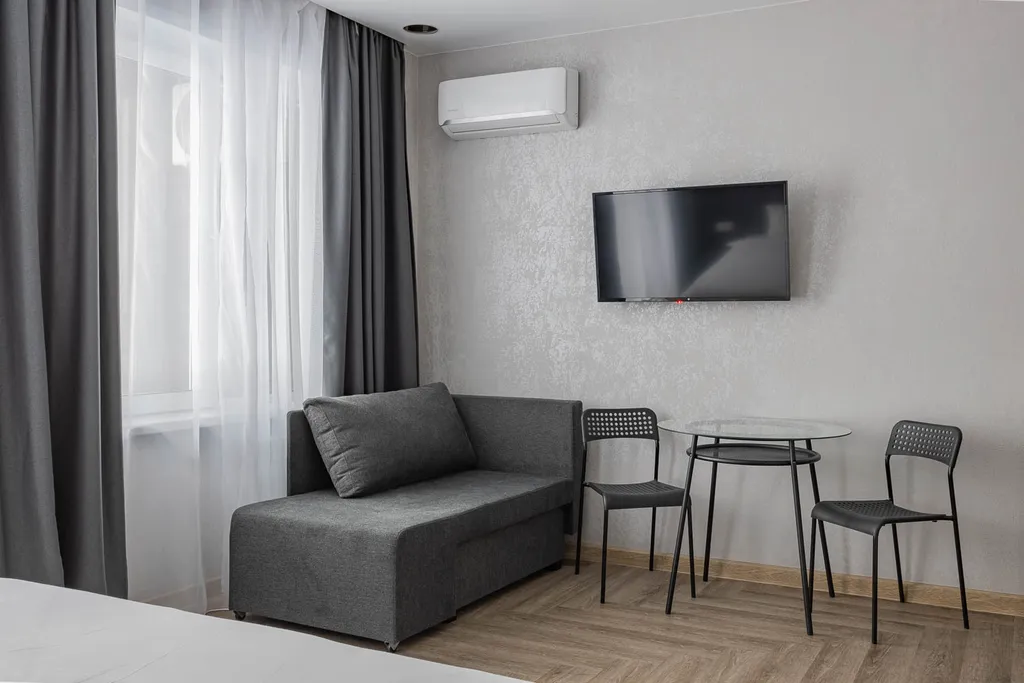 Полулюкс Трехместный с видом на реку (Дабл)