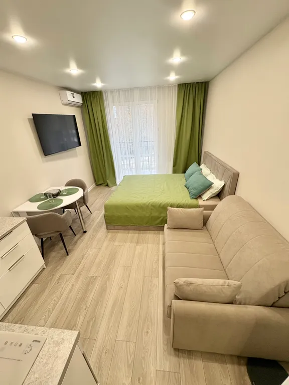 Уютная студия с размещением 4 человек