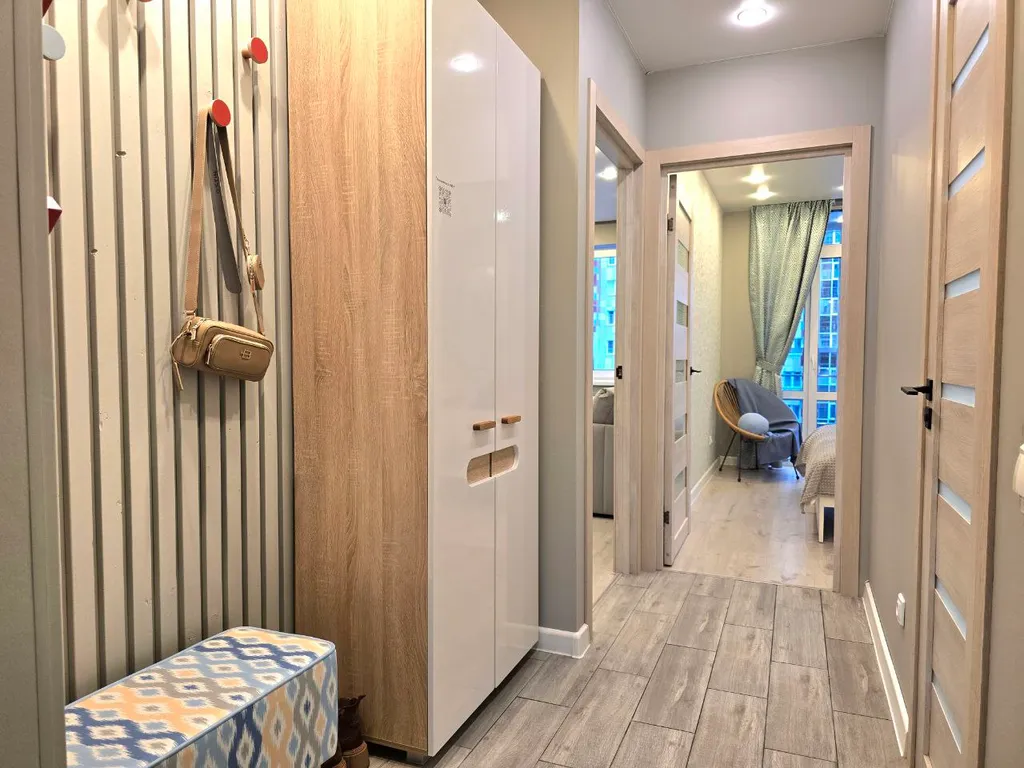 Дизайнерская квартира с панорамным балконом